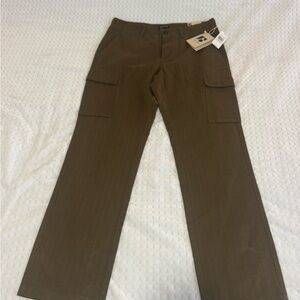 Frank & Oak Men's Olive Green Cargo Pants
